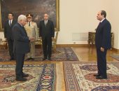 رئيس "القضاء الأعلى" يهنئ الرئيس السيسي بشهر رمضان وذكرى تحرير سيناء 