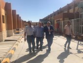 مساعد نائب رئيس هيئة المجتمعات العمرانية يتفقد مشروعات مدينة الفيوم الجديدة