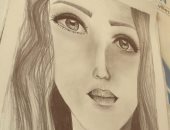 رحمة موهبة تشارك خدمة "صحافة المواطن" برسوماتها