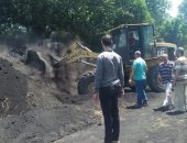 إزالة 6 مكامير فحم مخالفة بمركز أجا بالدقهلية 