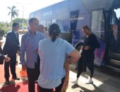 منتخب المغرب يغادر القاهرة بعد وداع بطولة الأمم الأفريقية.. صور