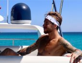 صور.. راموس يغادر الغردقة بعد قضاء إجازه 4 أيام بصحبة أسرته