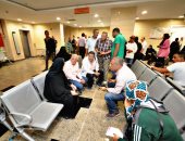 محافظ بورسعيد يتفقد منظومة التأمين الصحى بالعيادة الخارجية بمستشفى السلام (صور)