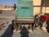 فيديو وصور.. أقدم ماكينة حليج أقطان فى العالم تعمل بمصر منذ 127عاما
