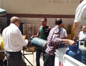 "وكيل تموين الإسكندرية" يشن حملة على مستودعات البوتاجاز لضبط الأسعار