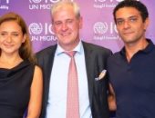 المنظمة الدولية للهجرة تنصب أسر ياسين ونيللى كريم سفراء للنوايا الحسنة 