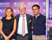 رئيس المنظمة الدولية للهجرة يعلن تنصيب آسر ياسين ونيلى كريم سفيرين للمنظمة.. دى بويك: مشاركتهما تهدف للترويج للنموذج المصرى فى إدماج المهاجرين.. مصر تستضيف 6 ملايين مهاجر.. ويروى قصة نجاح فريد الأطرش وأسمهان