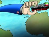 كاريكاتير الصحف الإماراتية .. ترامب يمسك بقبضة يده بناقلات النفط العراقية