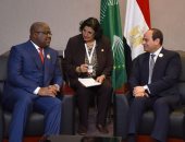 السيسي: نتطلع للارتقاء بمستوى التنسيق والتشاور السياسي مع الكونغو 