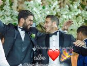 شاهد.. أحدث إطلالات عائلة رمضان صبحى وشريف إكرامى 