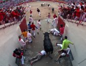 الإصابات تسيطر على مهرجان سان فيرمين للثيران فى إسبانيا