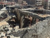 هدم عقار مخالف بالعمرانية ورفع اشغالات بالبدرشين فى الجيزة.. صور