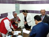 صور.. نائب محافظ البحيرة تتفقد أعمال مبادرة صحة المرأة بمدينة دمنهور