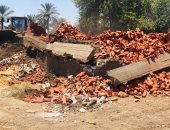 حملة إزالة التعديات على الأراضي الزراعية بالفيوم