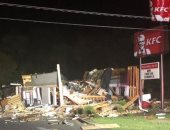 انفجار داخل مطعم كنتاكى بولاية كارولينا الشمالية فى أمريكا 