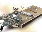 كاريكاتير الصحف الإماراتية.. الحرس الثورى فى مصيدة العقوبات