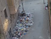 قارئة تشكو من انتشار القمامة بشارع رياض غرابة بجوار المقاولون العرب بطنطا