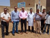 صور.. "الزراعة " تتابع سوق الجمال في برقاش بمحافظة الجيزة 