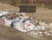 شكوى من انتشار القمامة شارع الجزائر أمام نادى المعادى الجديدة