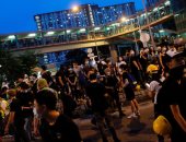 الآلاف يتظاهرون فى مسيرة جديدة بهونج كونج ضد قانون تسليم المتهمين