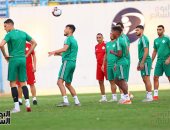 تدريبات منتخب الجزائر استعدادا لمباراة نيجيريا فى نصف نهائى كان 2019