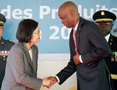 صور.. رئيسة تايوان تزور هايتى فى بداية جولة بمنطقة الكاريبى
