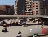 فيديو.. أهالى المحلة يشكون من سيارة ميكروباص تحمل مكبرات صوت بميدان الشون