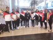 الفريق القومى لسلاح الشيش يغادر القاهرة للمشاركة فى بطولة العالم بالمجر