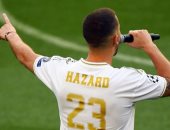 هازارد يختار قميص أساطير السلة مع ريال مدريد