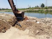 الرى تشن حملة لتنفيذ 8 قرارات إزالة تعديات على النيل فى أسيوط