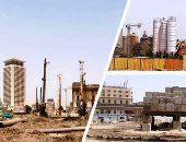 صندوق تطوير العشوائيات يرجئ إزالة باقى مبانى مثلث ماسبيرو لحين توفير البديل المناسب للسكان.. خالد صديق: انتهاء 90% من مرحلة الخوازيق وإنشاء 3 محطات خرسانة.. وتنفيذ 3 أبراج لمن أراد العودة من سكان المنطقة.. صور