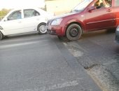 مطالب بإصلاح مطب صناعى على طريق المحور اتجاه ميدان لبنان لتسيير حركة المرور