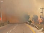 فيديو وصور.. نشوب حرائق فى أنحاء مختلفة من إسرائيل بسبب ارتفاع درجات الحرارة