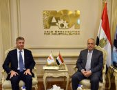 رئيس العربية للتصنيع يستقبل السفير القبرصى.. ويؤكد: مشروعات مشتركة قريبا