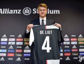 يوفنتوس يقدم دى ليخت لوسائل الإعلام.. صور 
