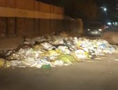 قارئ يشكو من تراكم القمامة بمحيط مدرسة أبو بكر الصديق بمدينة نصر