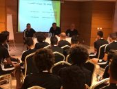 جمال الغندور يلقى محاضرة تحكيمية على لاعبى المصرى استعدادا للكونفدرالية