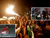 صور .. العالم هذا الصباح.. أطفال أمريكا يلعبون بنافورة واشنطن سكوير فى نيويورك.. احتفالات الجزائريين بفوز منتخب كرة القدم بلقب كأس الأمم الأفريقية.. استمرار احتجاجات مواطنى بورتوريكو للمطالبة باستقالة ريكاردو