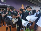 المنتخب الجزائرى يغادر القاهرة بعد تتويجه ببطولة الأمم الأفريقية.. صور