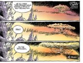 فى كاريكاتير يو إس أيه توداى.. الديمقراطيون وليس إيران من يحملون الأحقاد