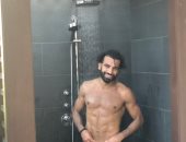 محمد صلاح من تحت "الدش": إجازة