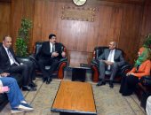 محافظ القليوبية يستقبل مدير المتابعة الميدانية بمنظومة الشكاوى الحكومية