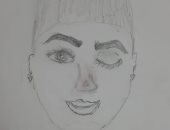 الطفلة كنزى تبرز موهبة الرسم بالقلم الرصاص عبر صحافة المواطن