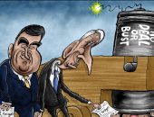 كاريكاتير إندبندنت: حمى الاستقالات تهدد بوريس جونسون بسبب "بريكست"