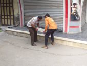 الوحدة المحلية بدمياط تستجيب لشكاوى صحافة المواطن وتزيل إشغالات الطريق