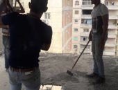 حملة إزالة مكبرة لمجابهة مافيا مخالفات البناء شرق الإسكندرية