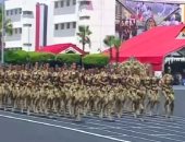 "العرض الرياضى" يبهر حضور حفل تخريج الكليات العسكرية بالكلية الحربية