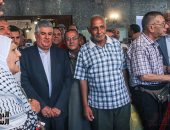 بدء توافد المواطنين على ضريح الزعيم جمال عبد الناصر لإحياء ذكرى ثورة يوليو