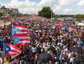 صور.. مظاهرات حاشدة فى بورتوريكو للمطالبة باستقالة حاكم الجزيرة