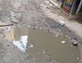 قارئة تشكو من انتشار مياه الصرف الصحى بشارع سعد الحسينى بالطالبية